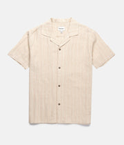 VACATION STRIPE SS SHIRT NATURAL