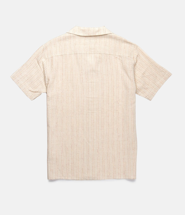 VACATION STRIPE SS SHIRT NATURAL