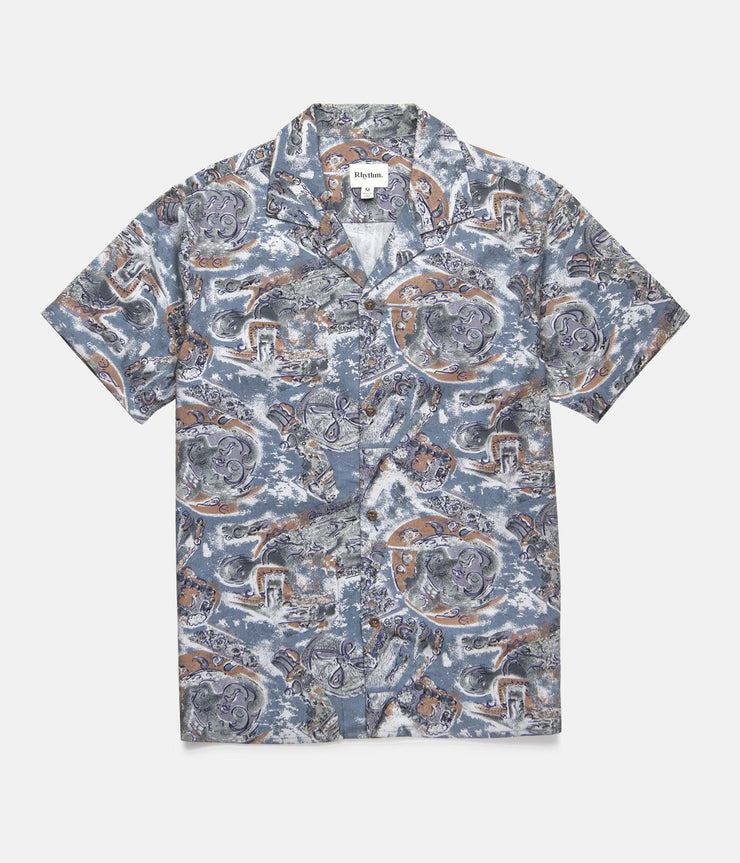 SUMATRA SS SHIRT PACIFIC BLUE