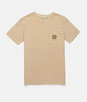 POCKET T-SHIRT WASHED PEACH