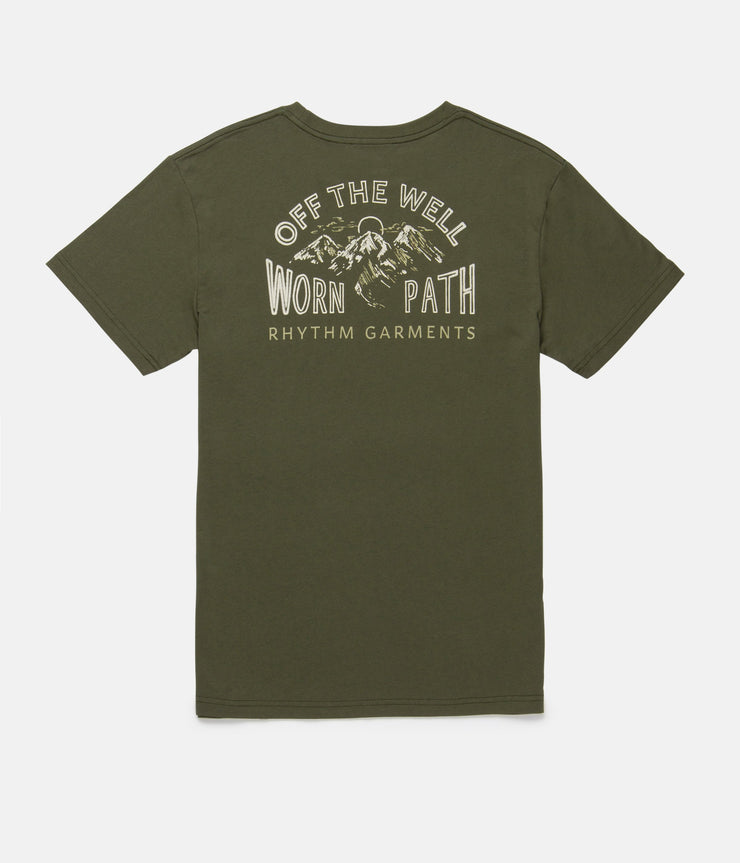 WELL WORN T-SHIRT OLIVE