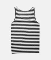 EVERYDAY STRIPE SINGLET CLASSIC CHARCOAL