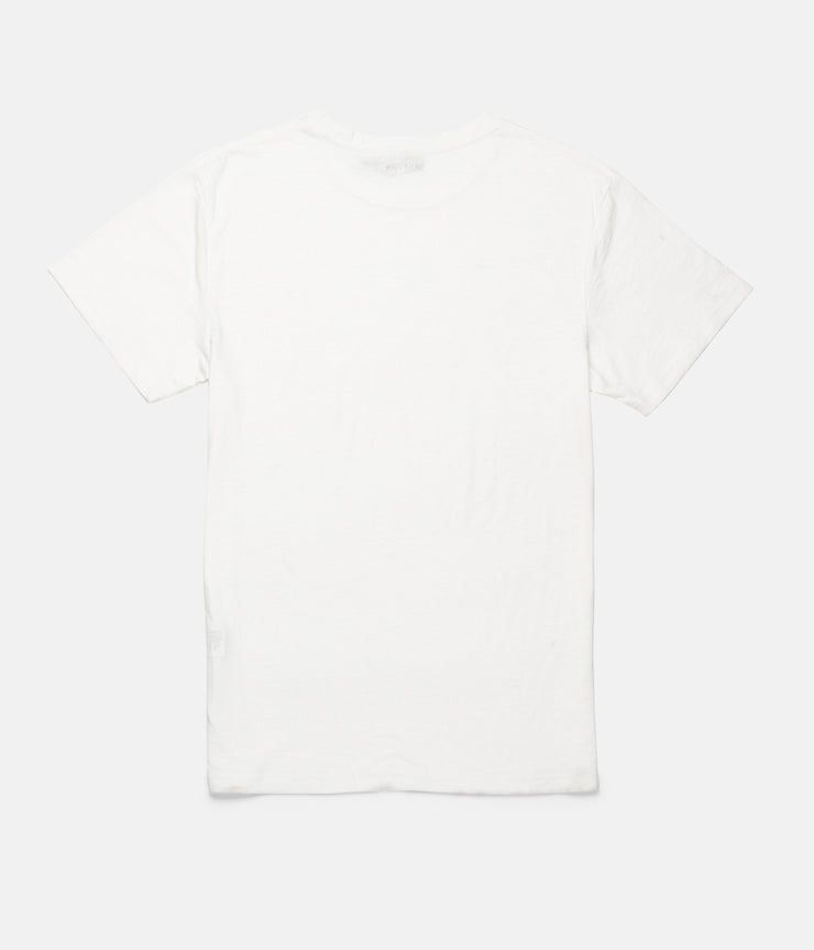 BASIC SLUB T-SHIRT WHITE