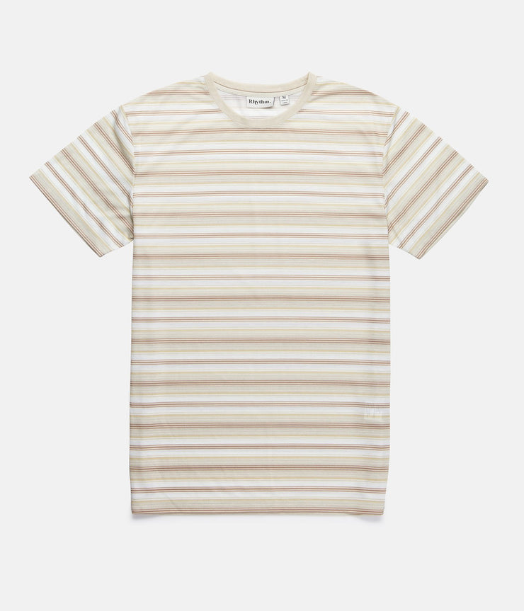 EVERYDAY STRIPE T-SHIRT SEAWEED