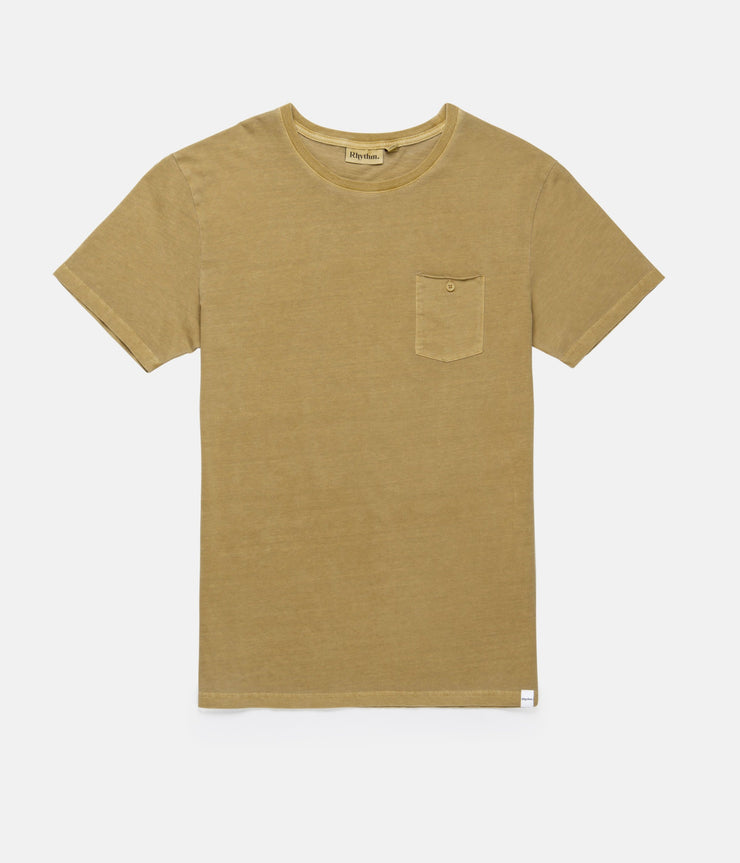 EVERYDAY WASH T-SHIRT WASHED SEAWEED