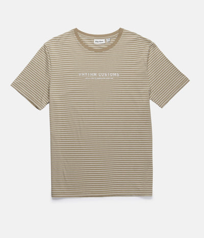 STUDIO STRIPE T-SHIRT SAGE