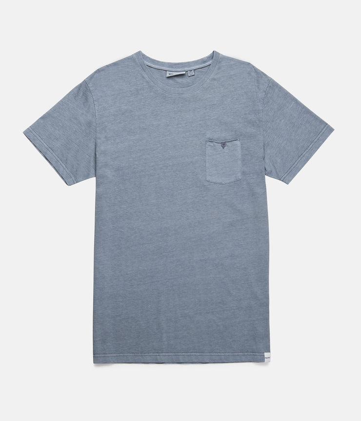 EVERYDAY WASH T-SHIRT WASHED BLUE