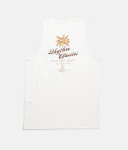 TROPICS SINGLET WHITE