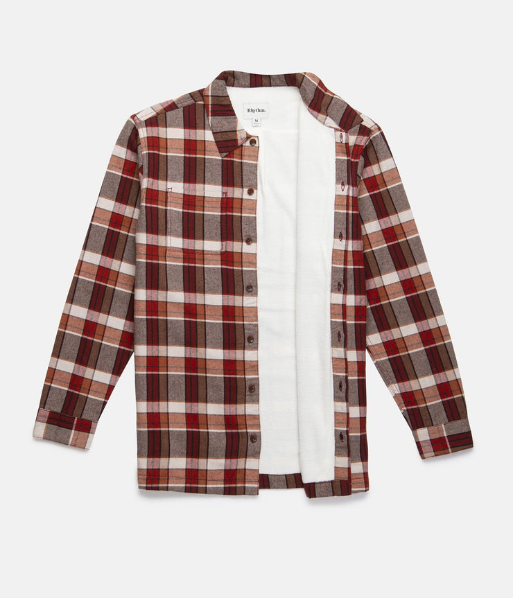 WOODSMAN LS SHIRT MAPLE