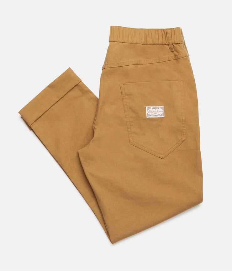 THE BEACH PANT TOBACCO