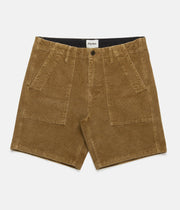 CORDUROY BUNKER WALKSHORT ALMOND