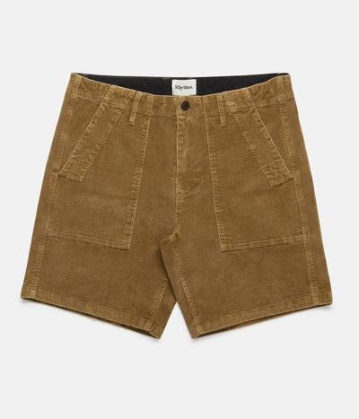 CORDUROY BUNKER WALKSHORT ALMOND