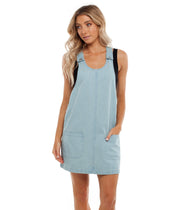 DAYBREAK PINAFORE DRESS DENIM