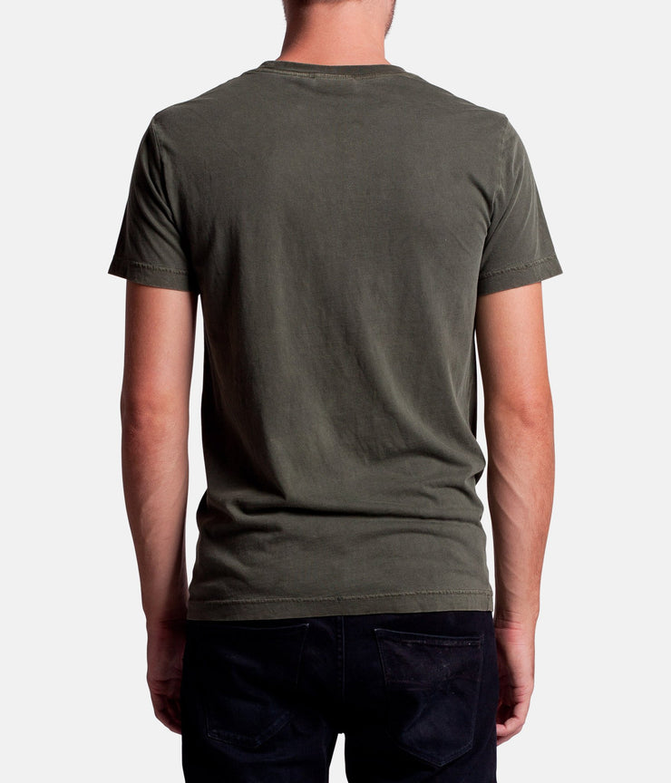 POCKET T-SHIRT OLIVE WASH