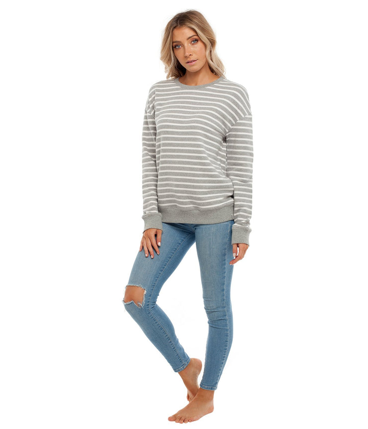 STAPLE PULLOVER GREY MARLE