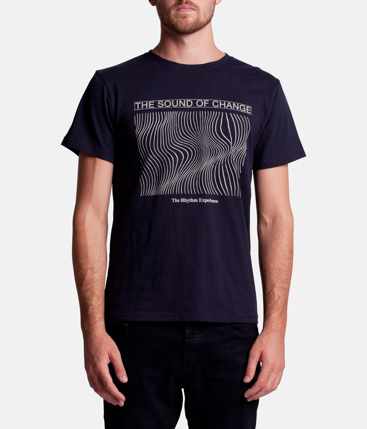 VIBRATIONS T-SHIRT DARK NAVY