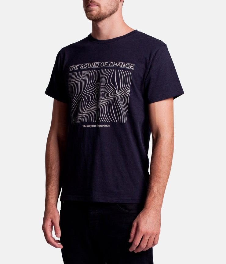 VIBRATIONS T-SHIRT DARK NAVY