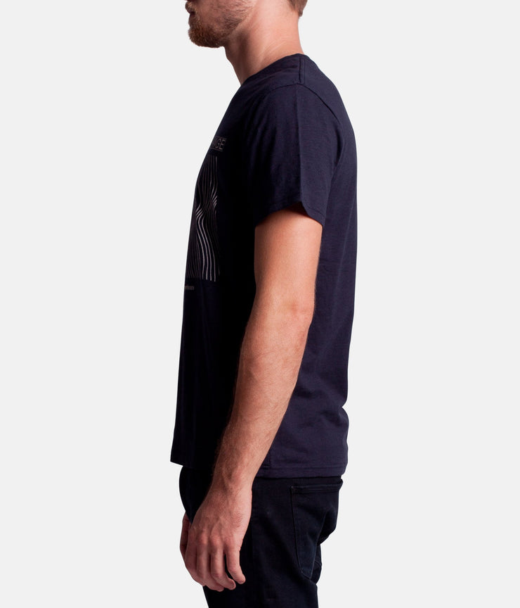 VIBRATIONS T-SHIRT DARK NAVY