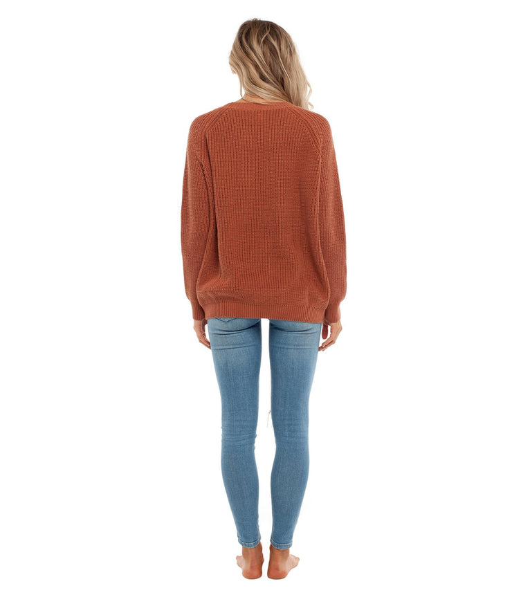 EAST VILLAGE KNIT TERRACOTTA