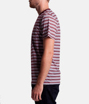 EVERYDAY STRIPE T-SHIRT VINTAGE RED