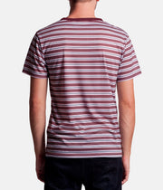 EVERYDAY STRIPE T-SHIRT VINTAGE RED