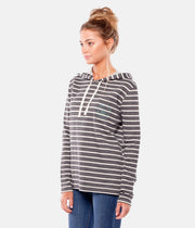 STROKES HOODY CHARCOAL