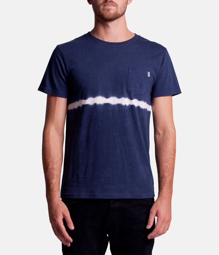 SHIBORI T-SHIRT INDIGO