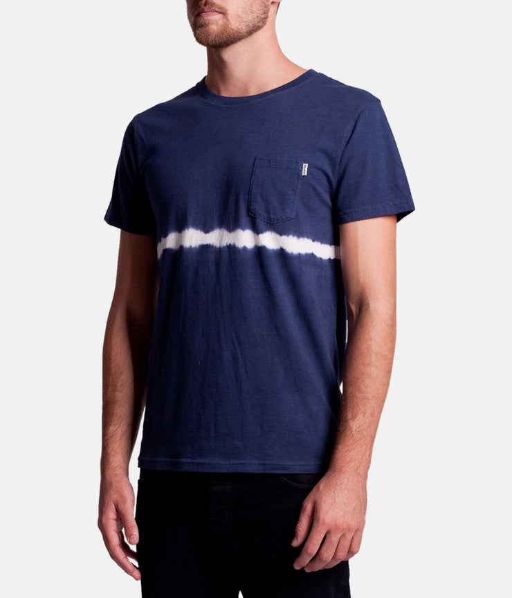 SHIBORI T-SHIRT INDIGO