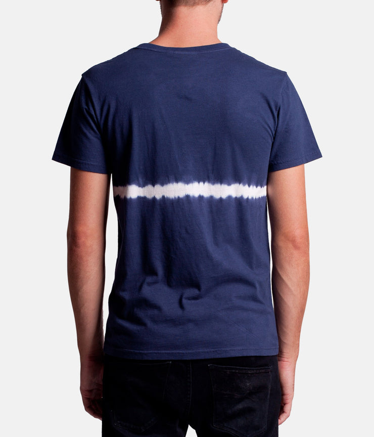 SHIBORI T-SHIRT INDIGO