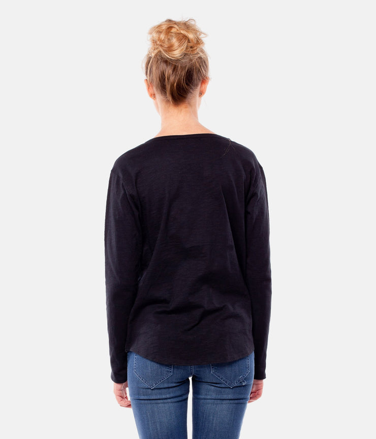 MY L/S TOP BLACK
