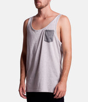 MY EVERYDAY SINGLET GREY MARLE