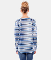 STROKES L/S TOP BLUE