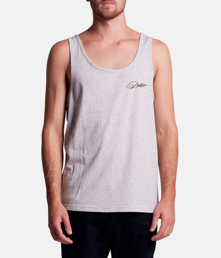 SIGNATURE SINGLET GREY MARLE