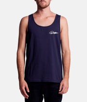 SIGNATURE SINGLET NAVY