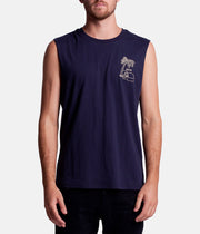 SUNSET TANK NAVY