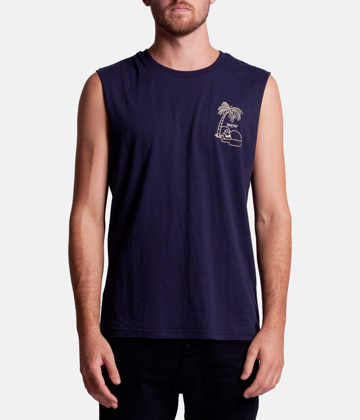 SUNSET TANK NAVY