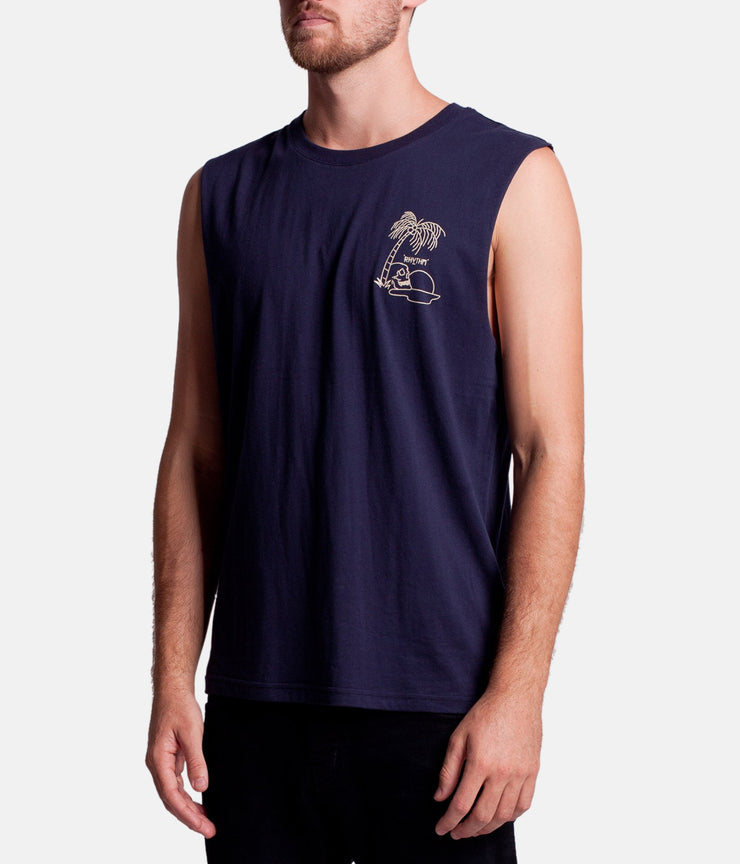 SUNSET TANK NAVY