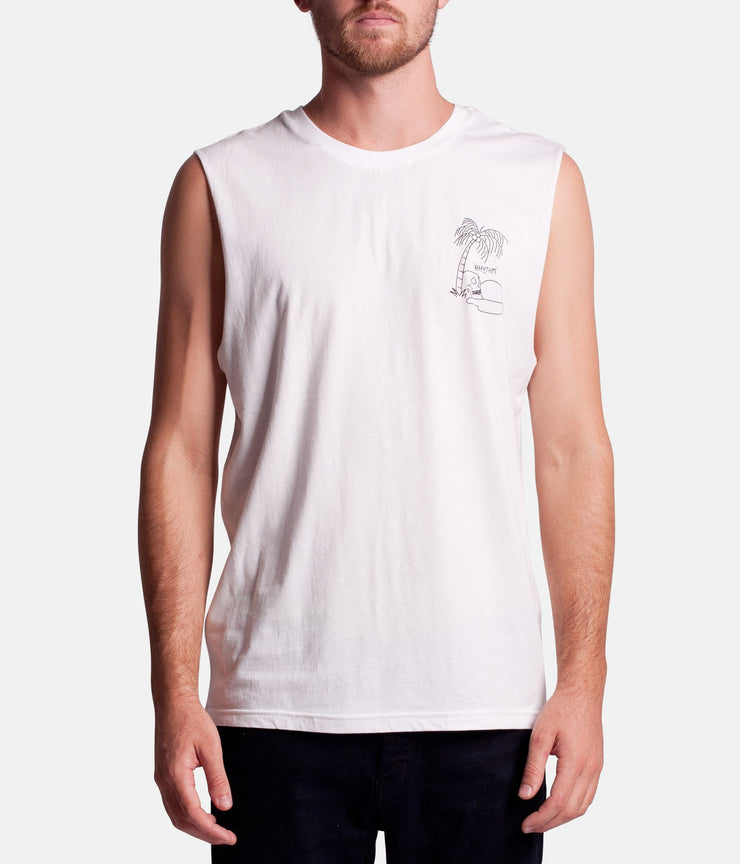 SUNSET TANK WHITE