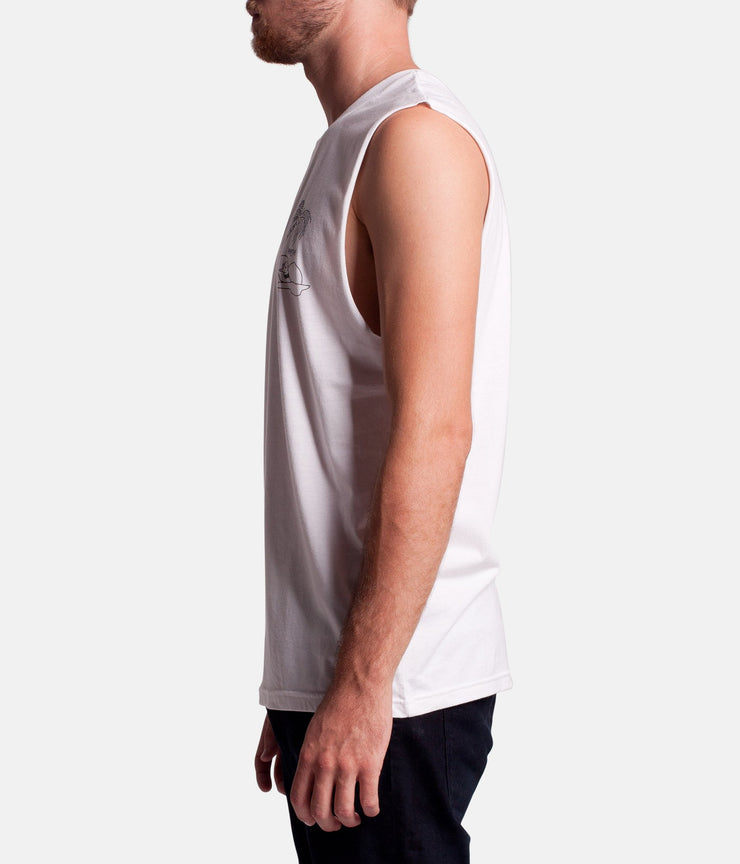 SUNSET TANK WHITE
