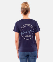 BE FREE TEE NAVY