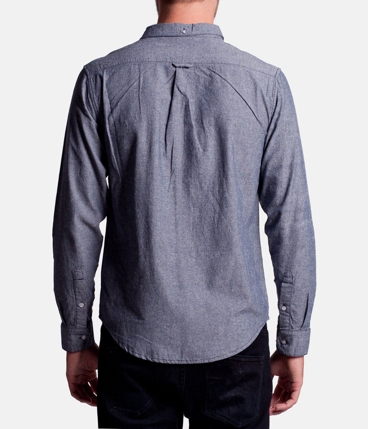 EVERYDAY OXFORD LS SHIRT NAVY