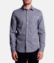 NEEDLES LS SHIRT NAVY
