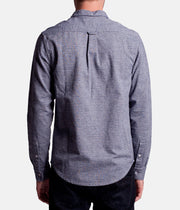 NEEDLES LS SHIRT NAVY
