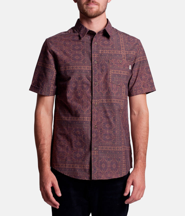 BRUNSWICK SS SHIRT HENNA