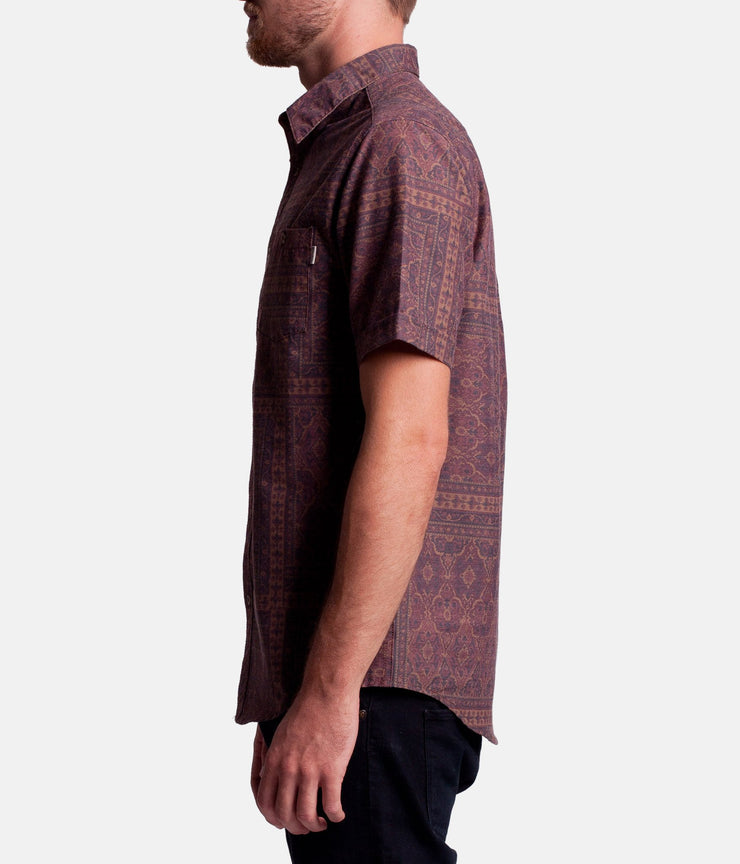 BRUNSWICK SS SHIRT HENNA