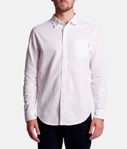 EVERYDAY OXFORD LS SHIRT WHITE