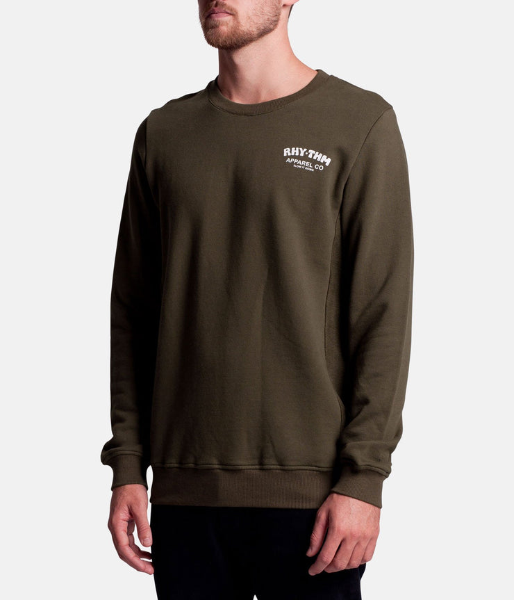 SLOW PULLOVER OLIVE