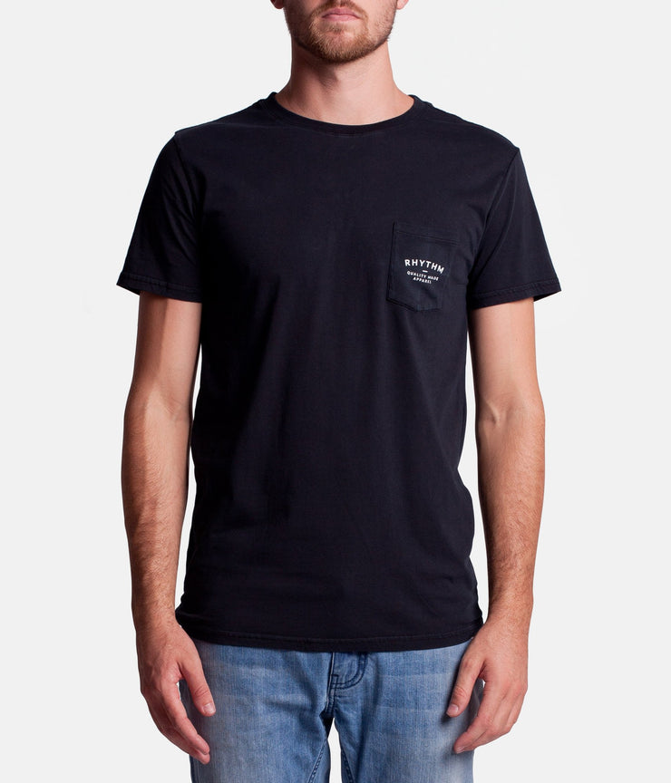 POCKET T-SHIRT BLACK WASH