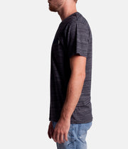 FIELD T-SHIRT BLACK SPACE DYE