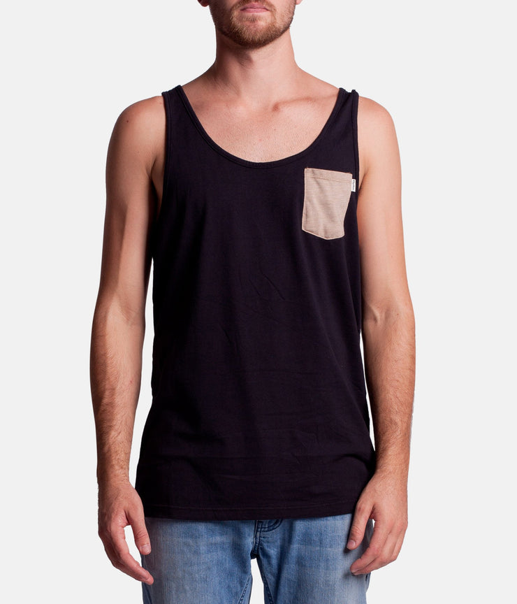 MY EVERYDAY SINGLET BLACK